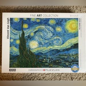 Brand new starry night puzzle